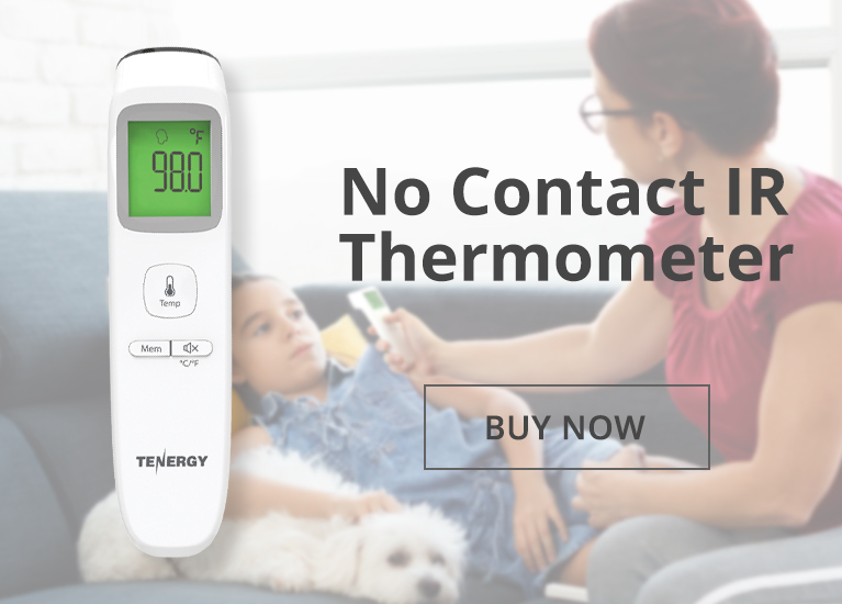 Infrared Forehead Thermometer - Tenergy